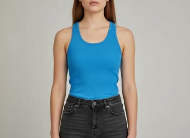 bluzki prazkowane: Top damski, rozmiar S — 6