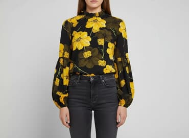 shein czarne bluzki: Shein, Bluzka damska, rozmiar S — 7