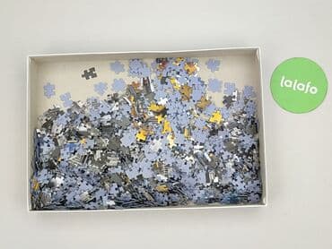 klapki na koturnie z zakrytymi palcami: Puzzle dla Młodzieży, stan - Idealny — 5