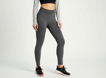 legginsy antycellulitowe masujące i wyszczuplające: Leggings Sports for women, size S — 1