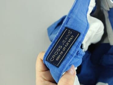 spodnie ze stringami: Cross Jeans, Chinosy dla mężczyzn, L — 4
