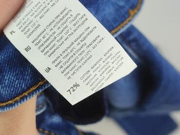 niebieska kurtka reserved: Reserved, Jeansy damskie, rozmiar L — 6