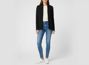 kurtki puchowe hm: H&M, Kardigan damski, rozmiar M — 6