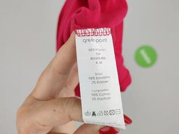 greenpoint bluzki biale: Greenpoint, T-shirt damski, rozmiar S — 4