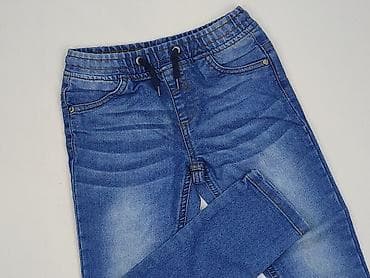 new yourker dresy: Spodnie jeansowe, Little kids, 7 lat, 122, stan - Idealny — 1