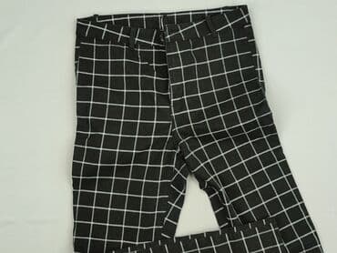 woskowane legginsy z wysokim stanem zara: Divided, Material trousers for women, size L (EU 40) — 1