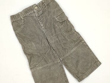 Materiałowe: Niemowlęce spodnie materiałowe, 12-18 miesięcy, 80-86 cm, H&M, stan - Idealny