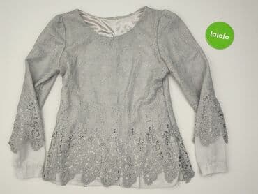 zwiewna bluzki w kwiaty: Bluzka damska, rozmiar S — 2