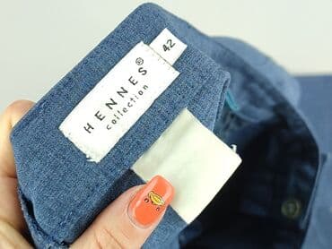 класичні костюми жіночі: Hennes, Spodnie materiałowe damskie, rozmiar XL — 4