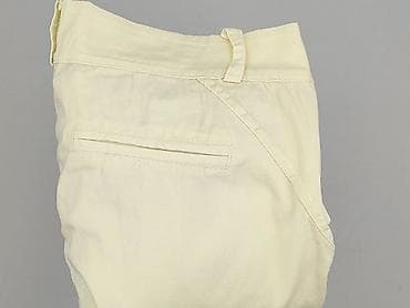 kremowe dresy: Spodnie materiałowe damskie, rozmiar S — 6