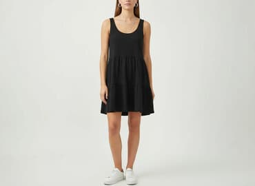 satynowe sukienki mini: Sukienka damska, rozmiar S — 6