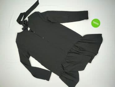 czarna sukienka z długim rękawem sinsay: Sinsay, Sukienka damska, rozmiar M — 3