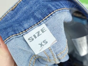 szorty damskie dzinsowe mocno wycięte: Szorty damskie, rozmiar XS — 4