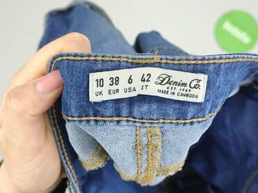 krótkie jeansowe spodenki: Denim Co, Szorty damskie, rozmiar M — 4