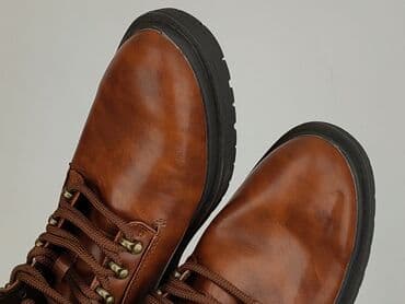 buty na koturnie z futerkiem: Primark, Botki dla mężczyzn, rozmiar 41 — 8