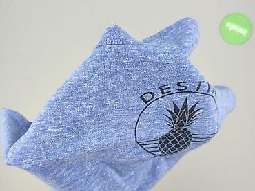 bluza niebieska h: T-shirt damski, rozmiar S — 4