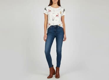 bershka bambi t shirty: T-shirt damski, rozmiar L — 1