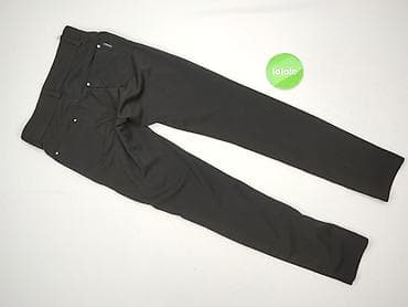 cargo wide leg: Spodnie materiałowe damskie, rozmiar S — 3