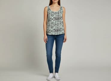 shein podkoszulki damskie: FB Sister, T-shirt damski, rozmiar L — 7