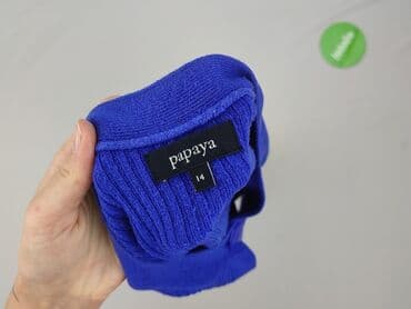 mohito sweter w paski: Papaya, Kardigan damski, M — 4