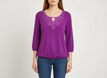 bluzki damskie dopasowane: F&F, Bluzka damska, rozmiar M — 8