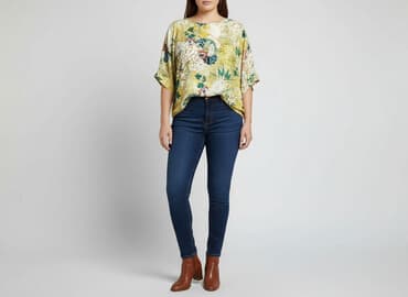 białe luźna bluzki: Bluzka damska, rozmiar 3XL — 4