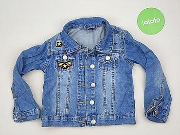 spodnie dresowe pull: Dziecięca kurtka jeansowa, 4-5 lat, 104-110 cm, Kiki & Koko, stan - Bardzo dobry — 2