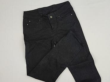 slim ankle jeans: Spodnie materiałowe damskie, rozmiar M — 1