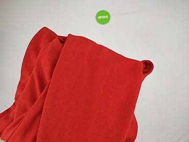 kombinezonie: Czerwony damski kombinezon z paskiem - Fason: jednoczęściowy — 4