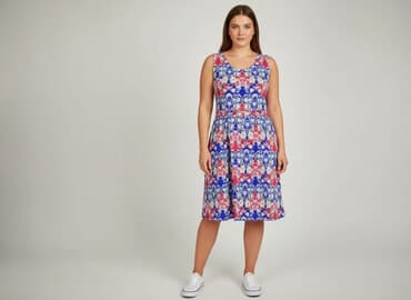 kolorowe body: BODY FLIRT, Sukienka damska, rozmiar 2XL — 7