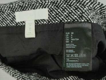 spódnice srebrne plisowane: H&M, Women`s skirt, size M (EU 38) — 4