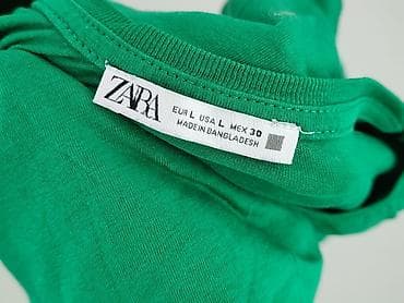 basic tommy hilfiger t shirty: Zara, T-shirt damski, rozmiar L — 4