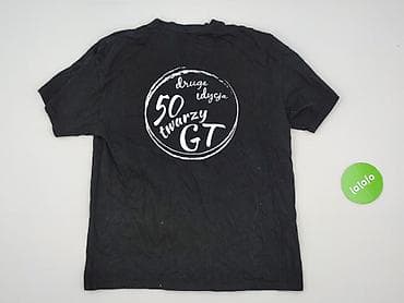 t shirt basic h: GT, Koszulka dla mężczyzn, rozmiar M — 3