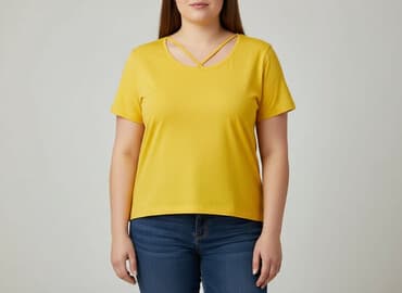 basic t shirty hugo boss: T-shirt damski, rozmiar XL — 6