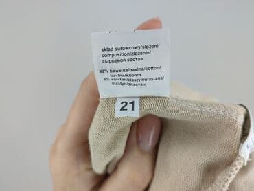 legginsy beżowe push up: Legginsy Eleganckie damskie, rozmiar S — 4