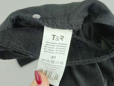 zalando czarne jeansy damskie: Tom Rose, Jeansy damskie, rozmiar L — 5