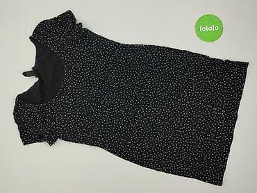 czarne kolarki hm: H&M Basic, Sukienka damska, rozmiar M — 2