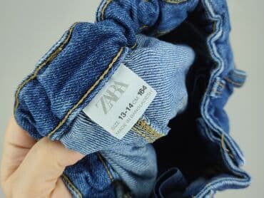 sinsay golf: Spodnie jeansowe, Zara, 14 lat, 164, stan - Bardzo dobry — 5