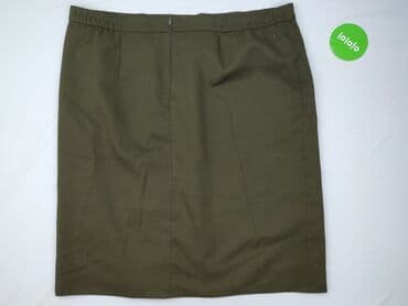 srebrne spódnice midi: Women`s skirt, size 9XL (EU 58) — 3