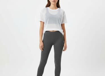 legginsy prążkowane sinsay: Sinsay, Leggings Sports for women, size XS — 1