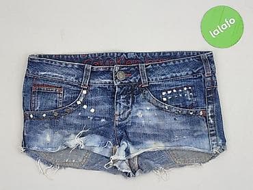 biker szorty: Calvin Klein Jeans, Szorty damskie, rozmiar M — 2