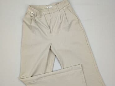 Sinsay, Material trousers for women, size 2XS (EU 32)