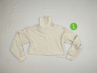bluza z koszulową wstawką: Bershka, Bluza damska
, rozmiar M — 2
