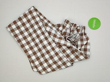 szycie: Brązowo-biała kratka gingham – zasłony/panel materiałowy - Wzór — 2