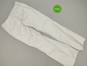 białe lniane spodnie zara: Mistral Chinosy dla mężczyzn, rozmiar M — 3