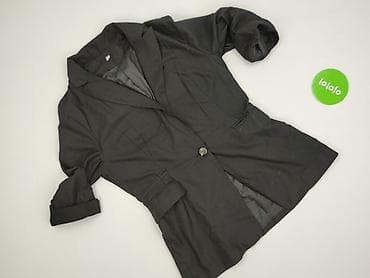 mandarin collar blazer: Marynarka damska, rozmiar S — 2