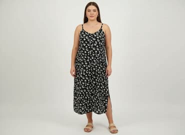 le collet sukienka w kwiaty: Sukienka damska, XL — 6