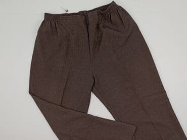 woskowane legginsy z wysokim stanem zara: Spodnie materiałowe damskie, rozmiar XL — 1