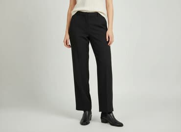 spodnie damskie materiałowe eleganckie: Spodnie materiałowe damskie, rozmiar S — 7