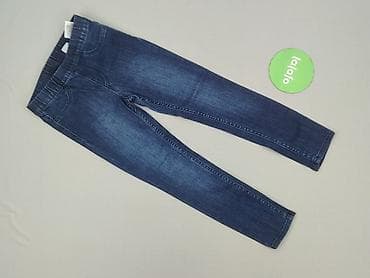 koszule prada: Spodnie jeansowe, H&M, 4-5 lat, 110, stan - Idealny — 2